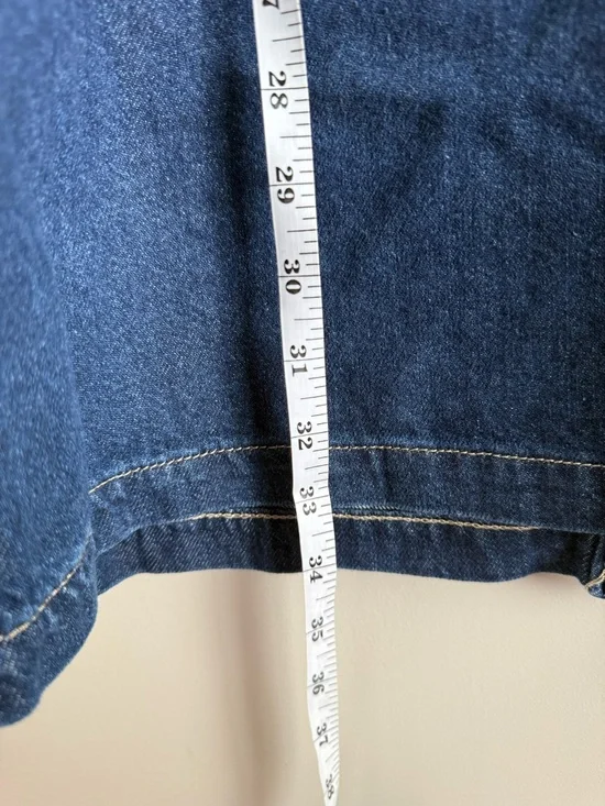 Reformation Tropez Denim Mini Dress Salinas Wash Size 10 - $218 - Picture 6 of 7